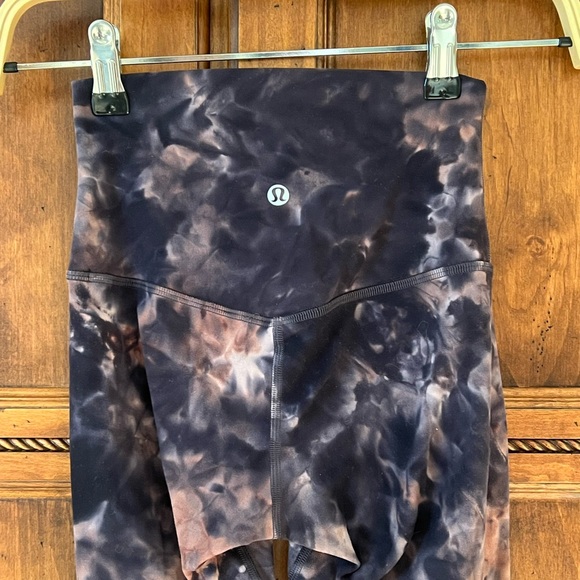 NWOT Lululemon Align High-Rise leggings | Diamond Dye Graphite Grey Pink Pastel - Picture 3 of 12